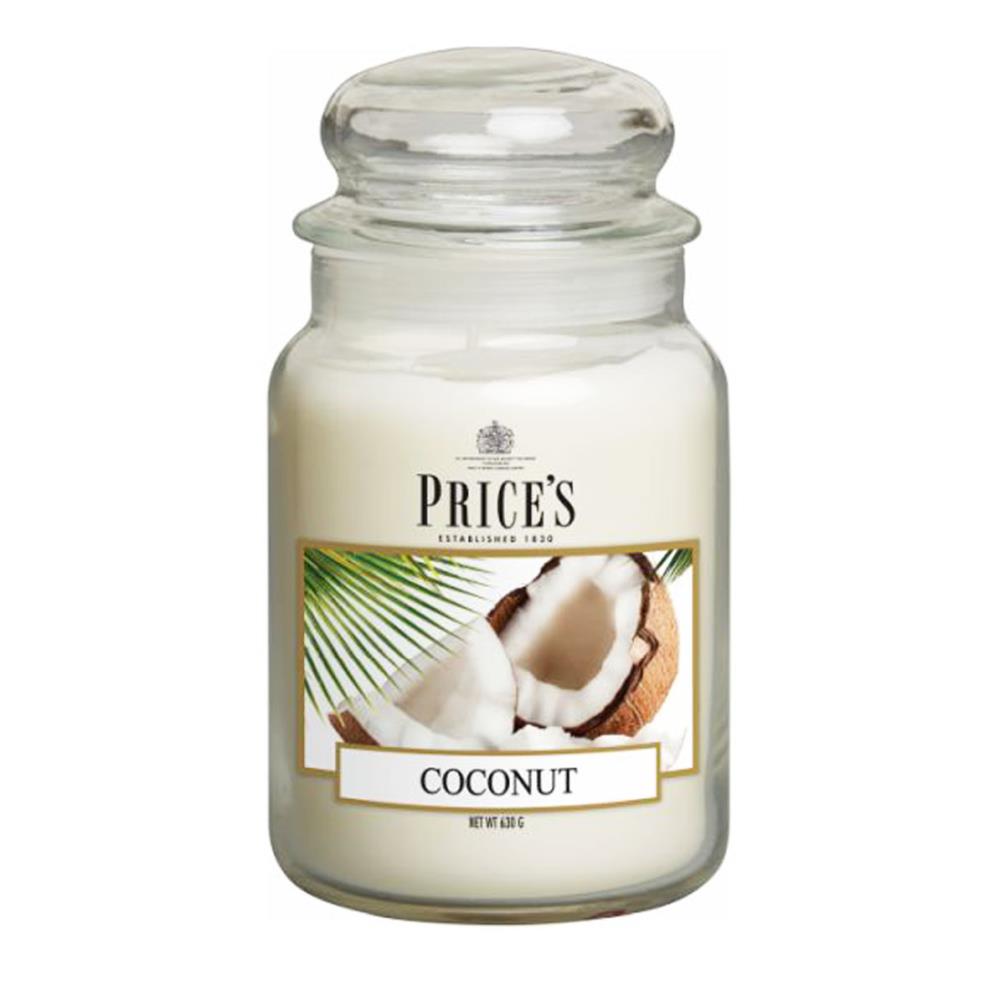 Price's Coconut Large Jar Candle £11.99